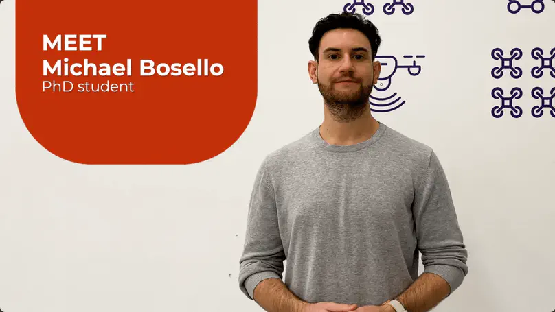 Meet Michael Bosello PhD Student - Autonomous Drone Racing